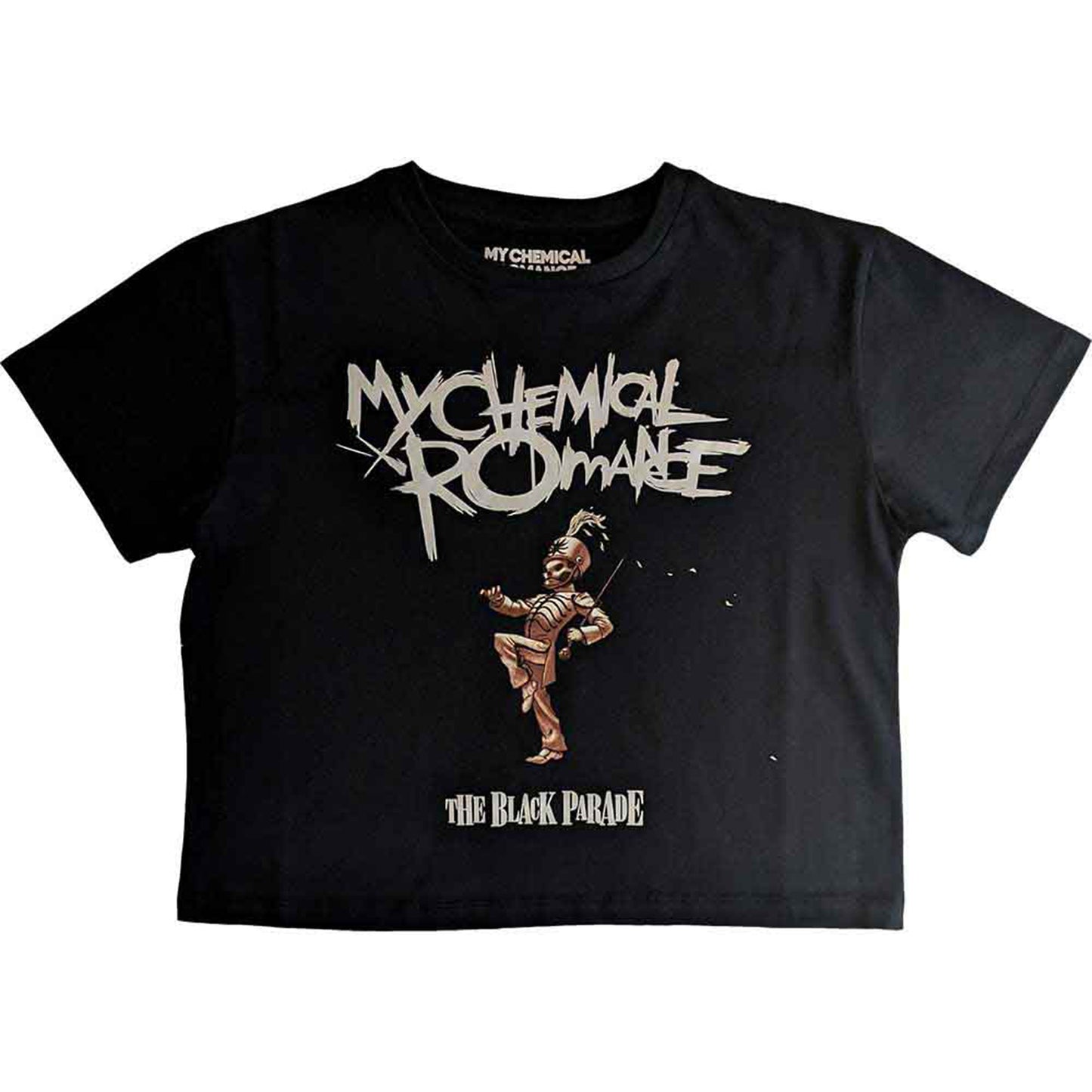 MY CHEMICAL ROMANCE - THE BLACK PARADE - Crop Top Black