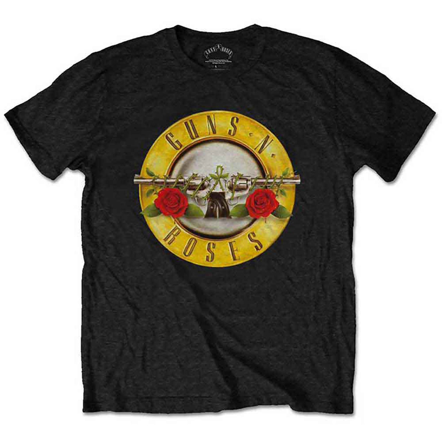 GUNS N ROSES - CLASSIC LOGO - T-Shirt Black