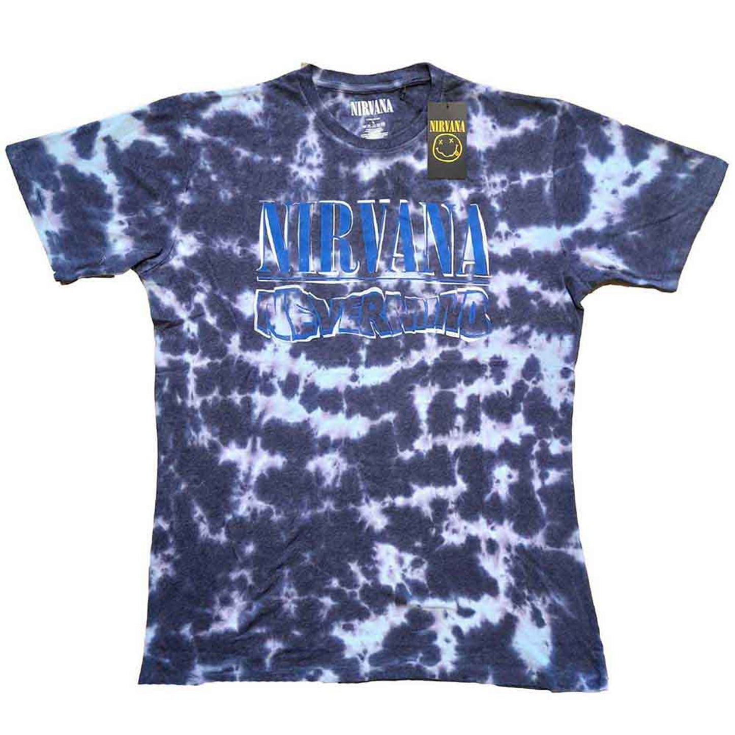 NIRVANA - NEVERMIND WAVY LOGO - T-Shirt Purple (Wash Collection)