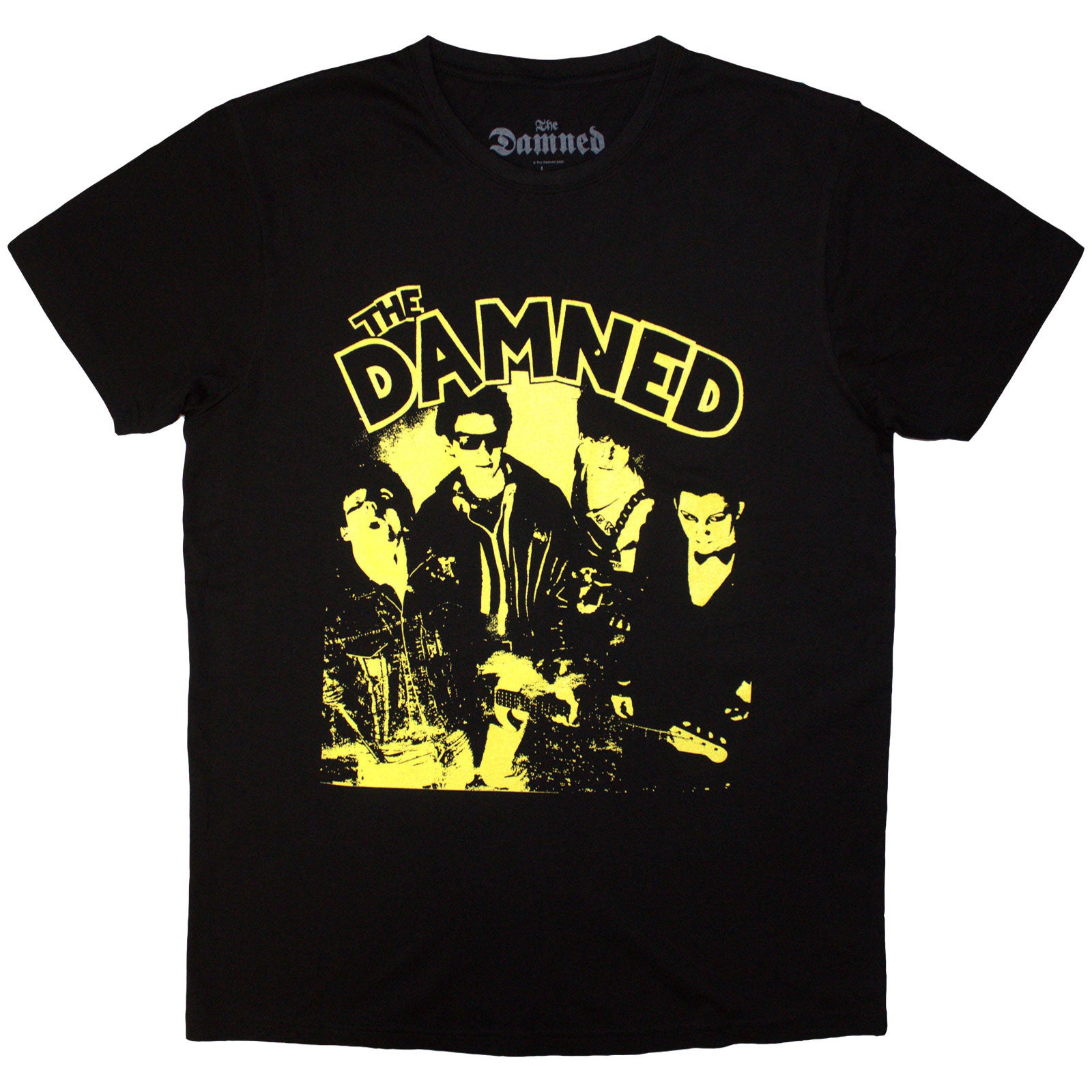 THE DAMNED - NEW ROSE VINTAGE - T-Shirt Black