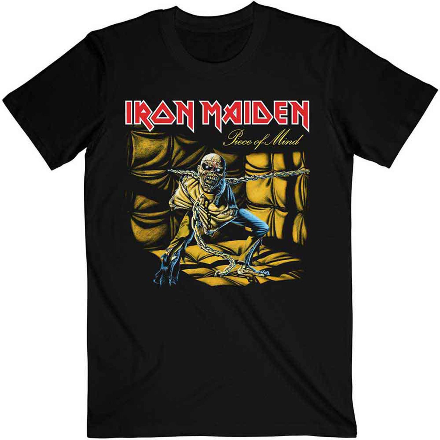 IRON MAIDEN - PIECE OF MIND - T-Shirt Black