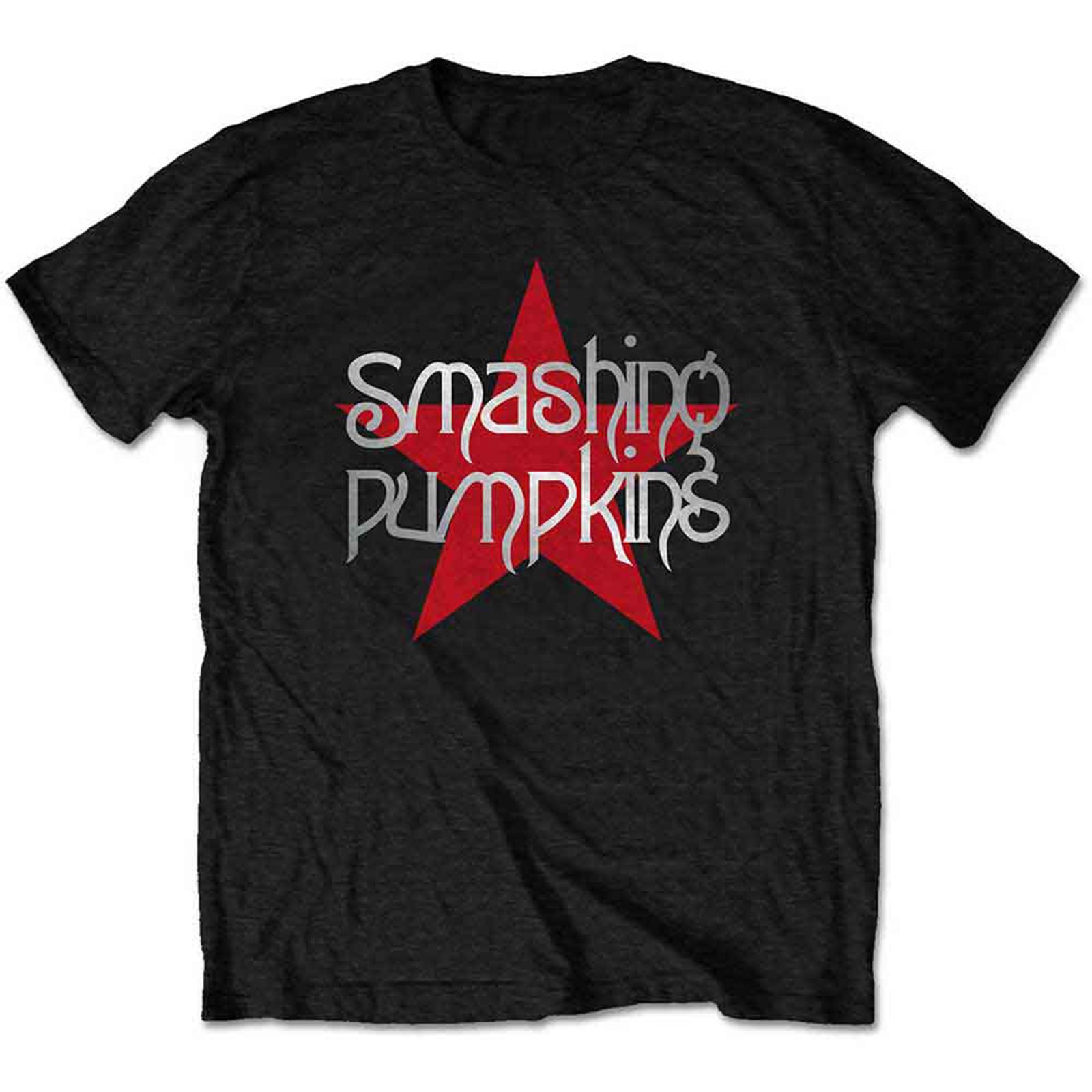THE SMASHING PUMPKINS - STAR LOGO - T-Shirt Black