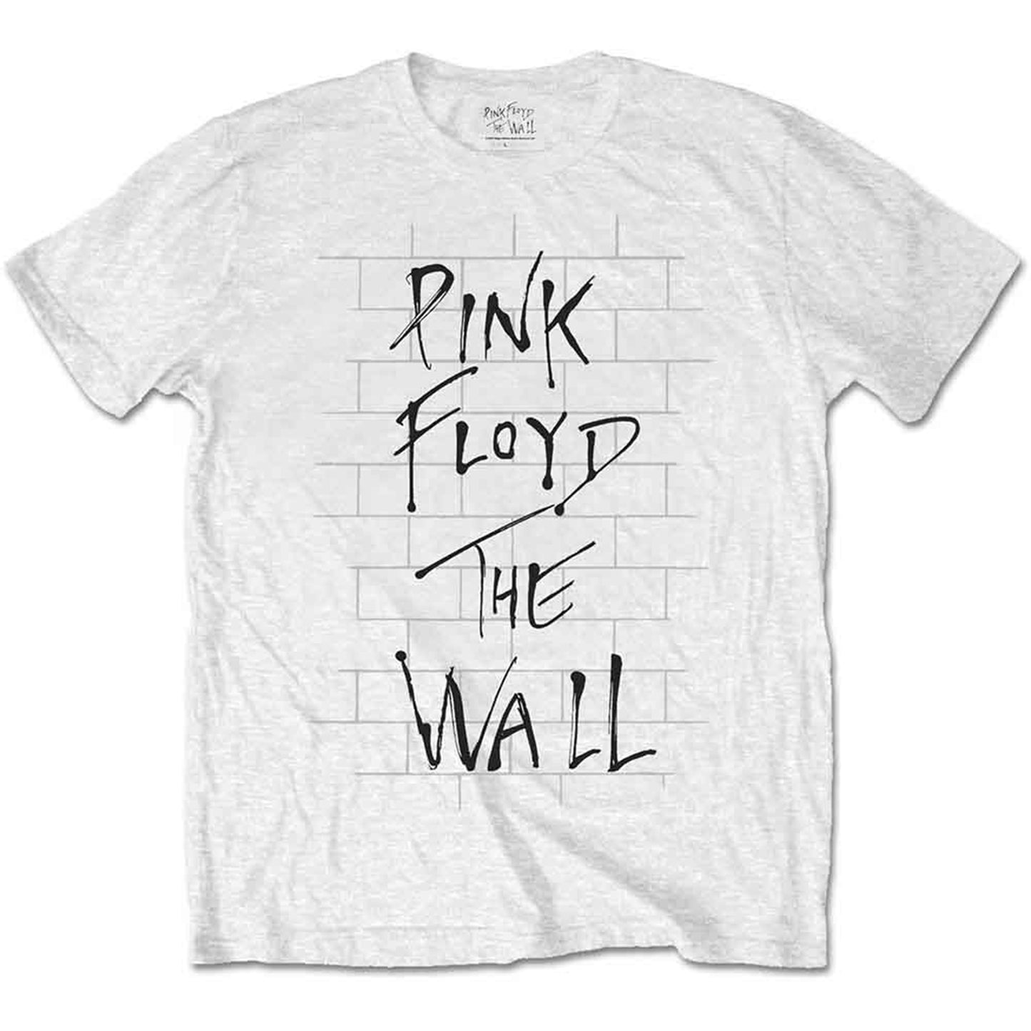 PINK FLOYD - THE WALL & LOGO - T-Shirt White