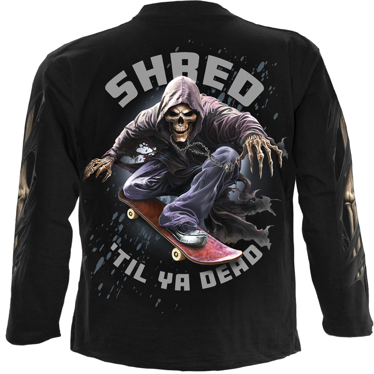 SOUL BOARDER - Longsleeve T-Shirt Black