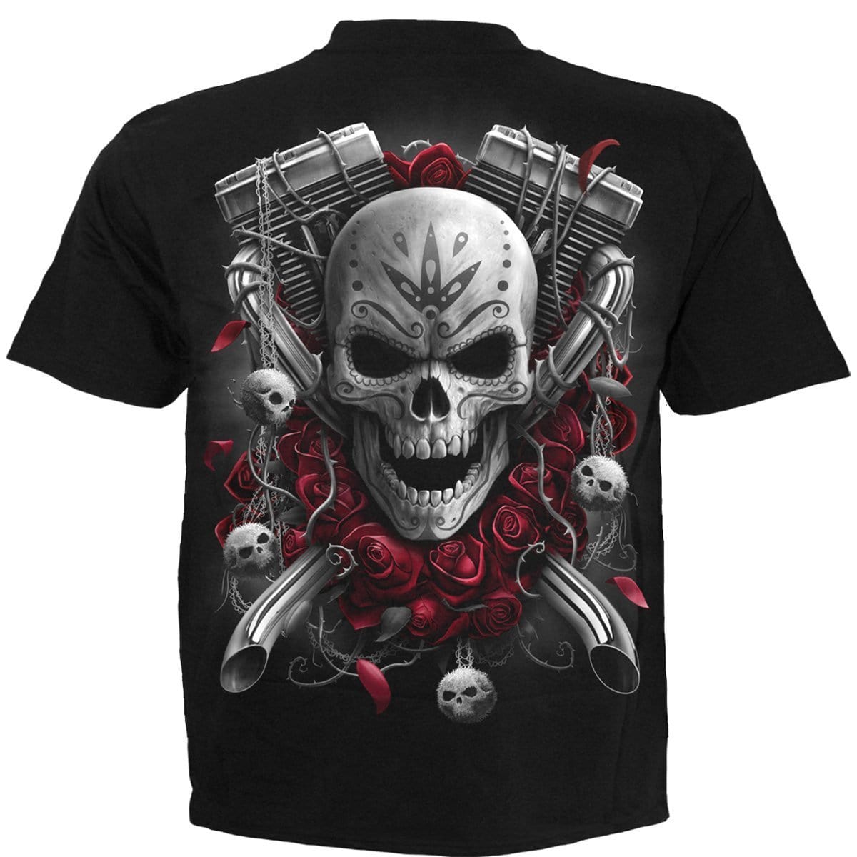 DOTD BIKERS - T-Shirt Black - Spiral USA