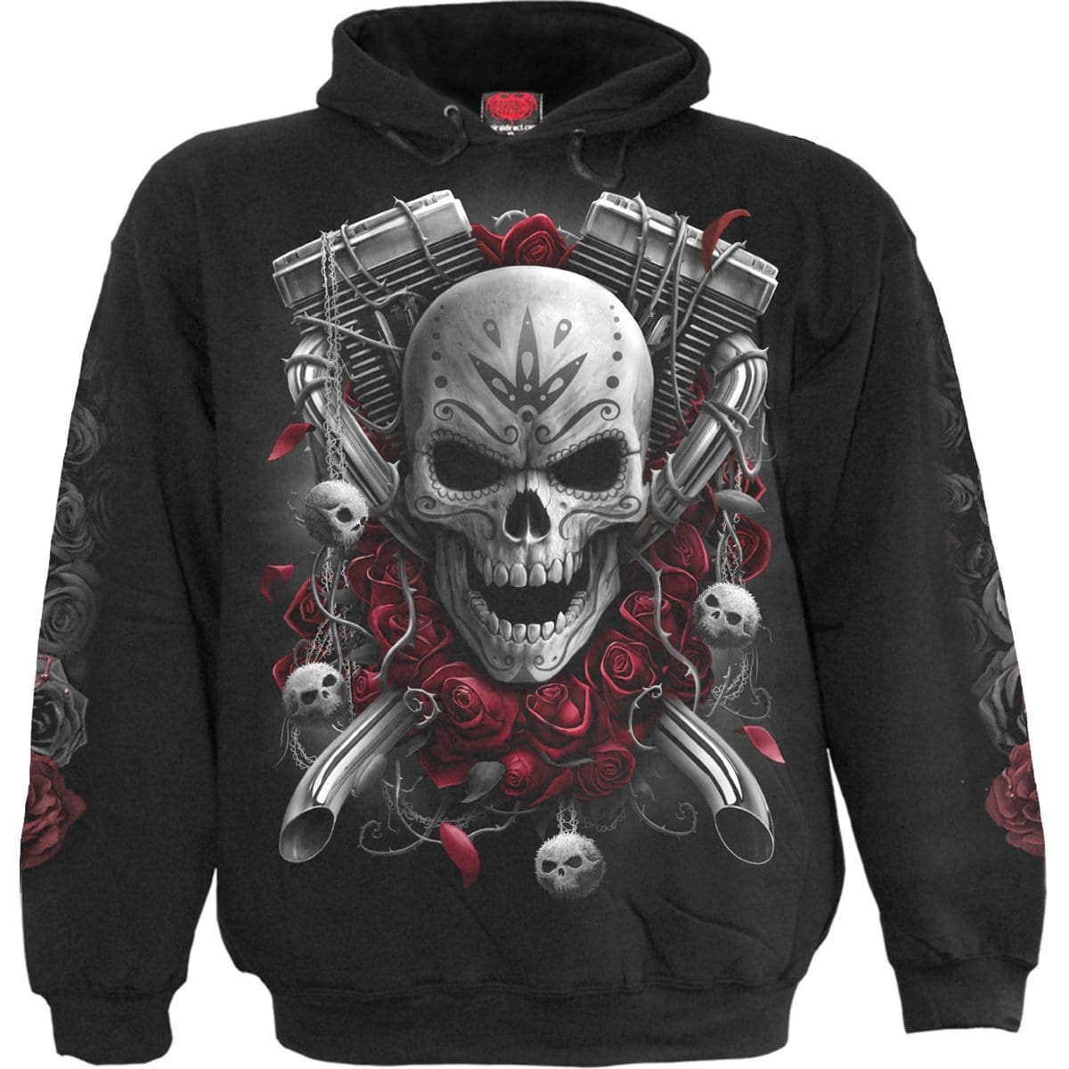 DOTD BIKERS - Hoody Black - Spiral USA