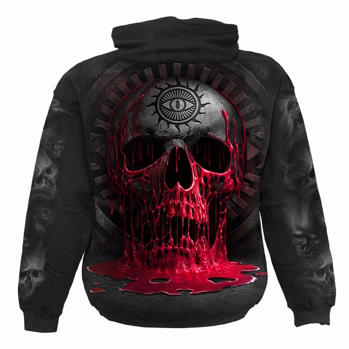 BLEEDING SOULS - Hoody Black - Spiral USA