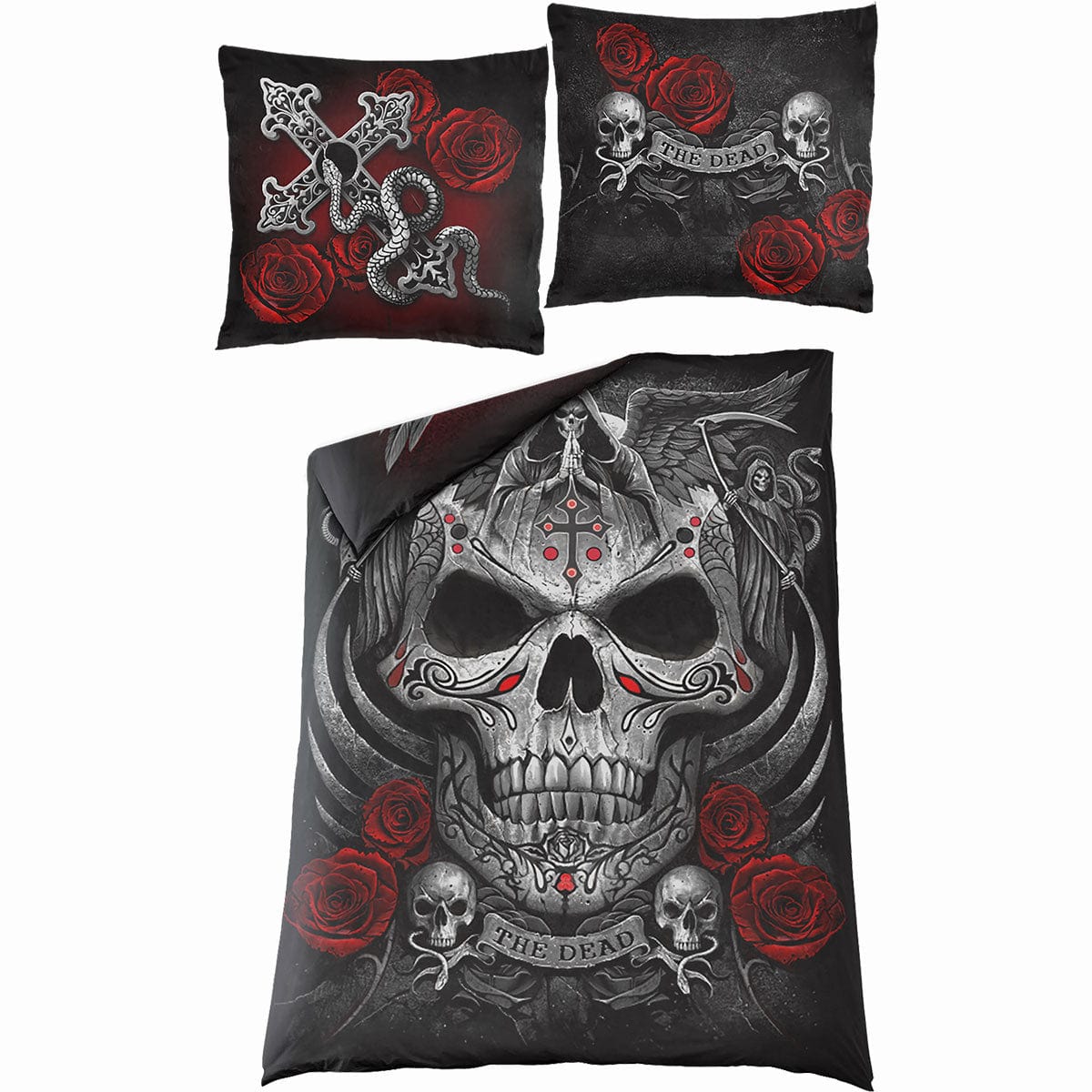 THE DEAD - Single Duvet Cover + UK And EU Pillow case - Spiral USA