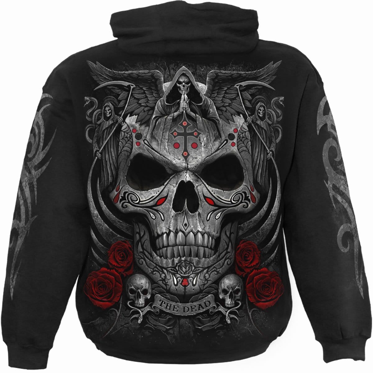 THE DEAD - Hoody Black - Spiral USA