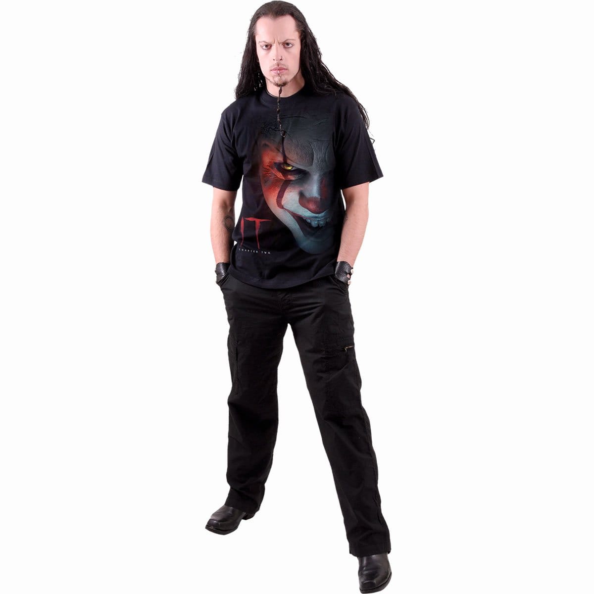 IT - PENNYWISE - T-Shirt Black - Spiral USA
