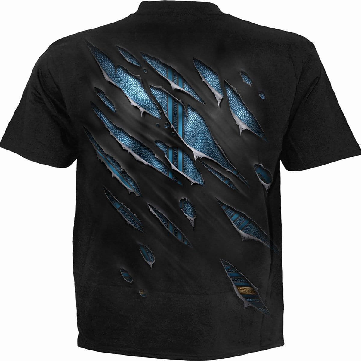 SUPERMAN - RIPPED - T-Shirt Black - Spiral USA