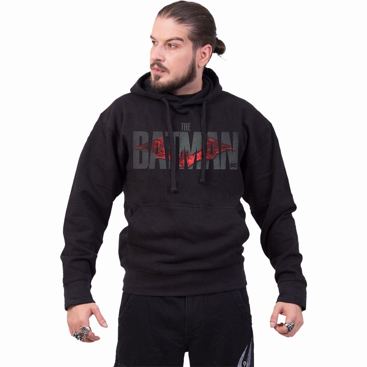 THE BATMAN - LOGO - Hoody Black - Spiral USA