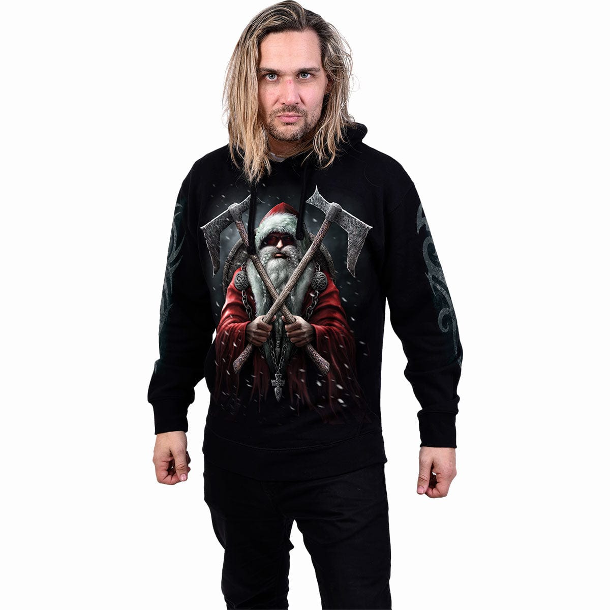 SLEIGHER - Hoody Black - Spiral USA