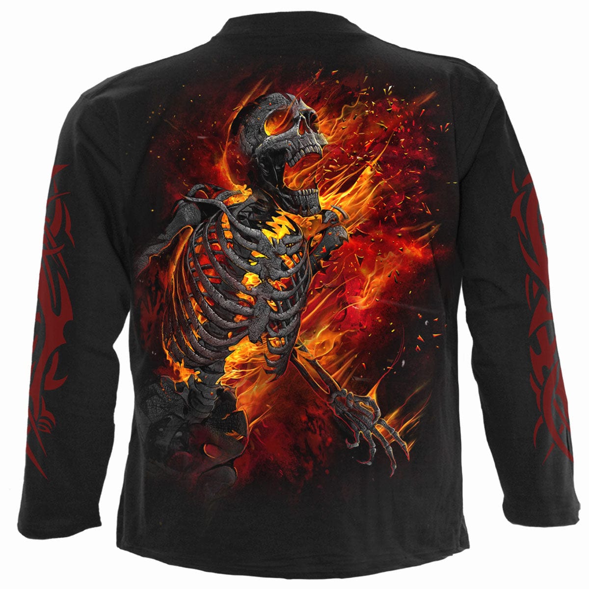 ATOMIC BLAST - Longsleeve T-Shirt Black - Spiral USA