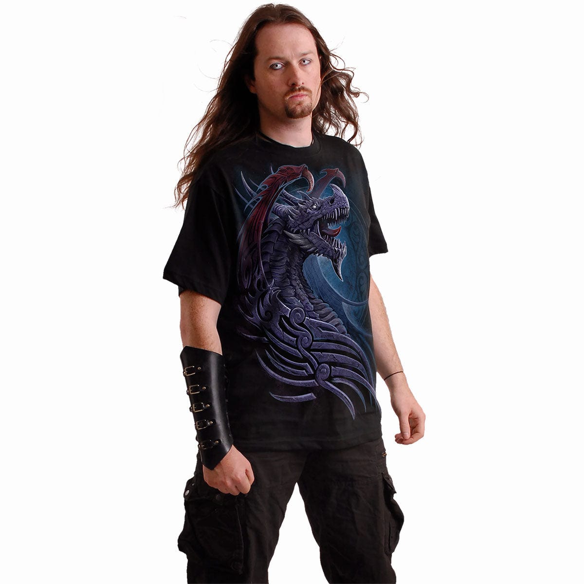 DRAGON BORNE - T-Shirt Black - Spiral USA