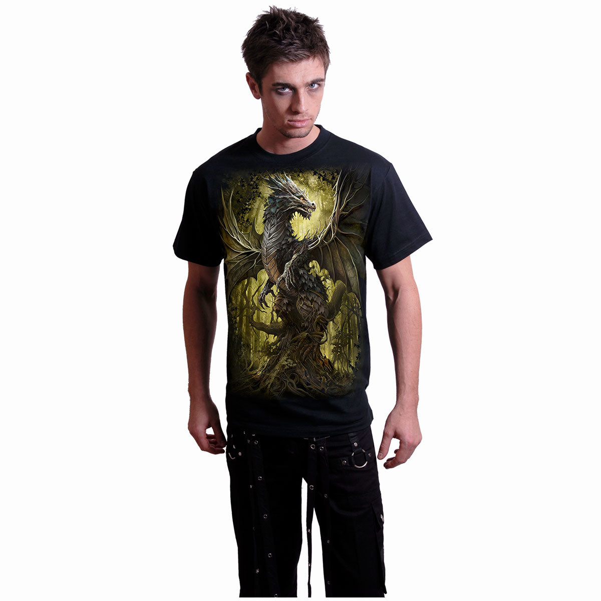 OAK DRAGON - T-Shirt Black