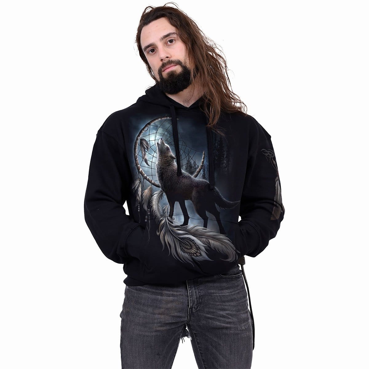 FROM DARKNESS - Hoody Black - Spiral USA