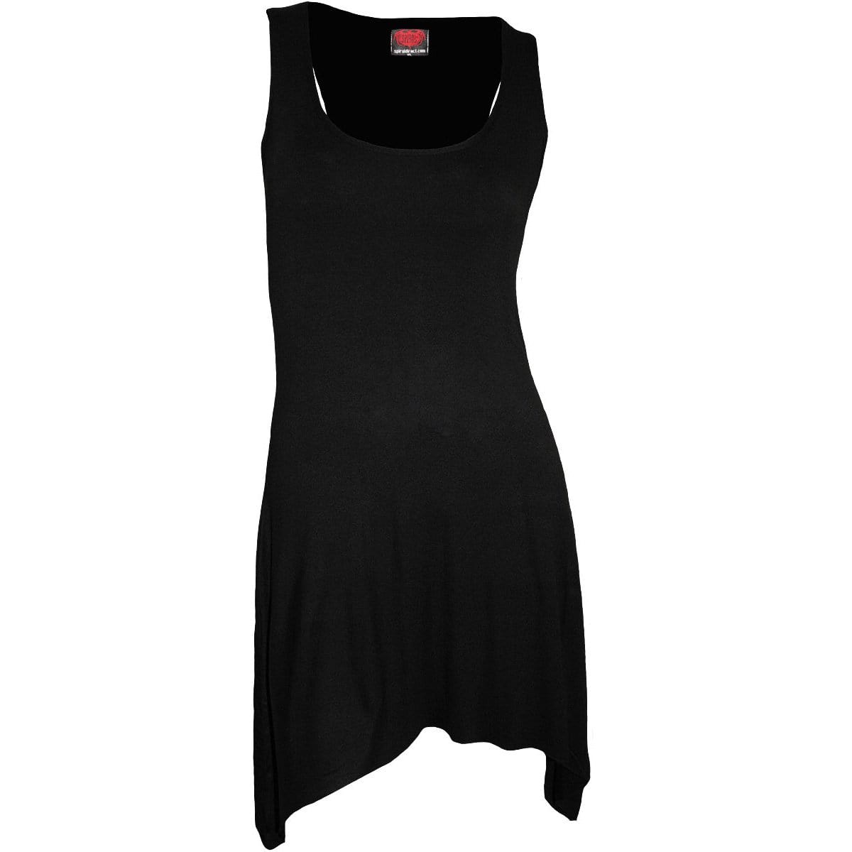 Spiral - Goth Bottom Camisole Dress Black, 3XL Spiral - Goth Bottom Camisole Dress Black, 3XL