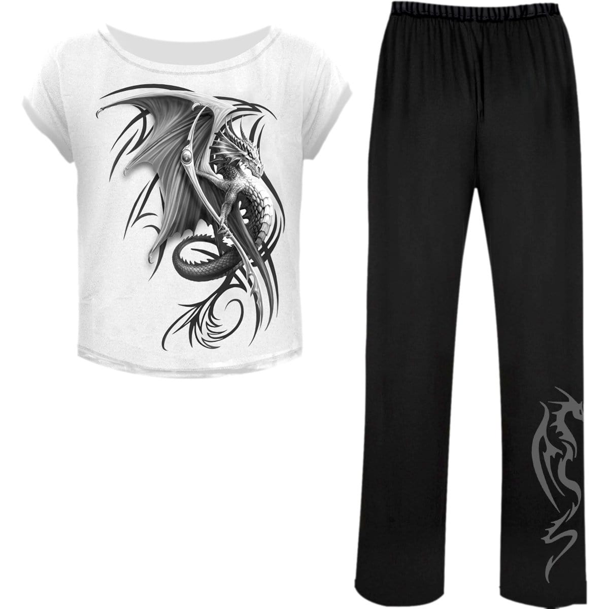 WYVERN - 4pc Gothic Pyjama Set - Spiral USA