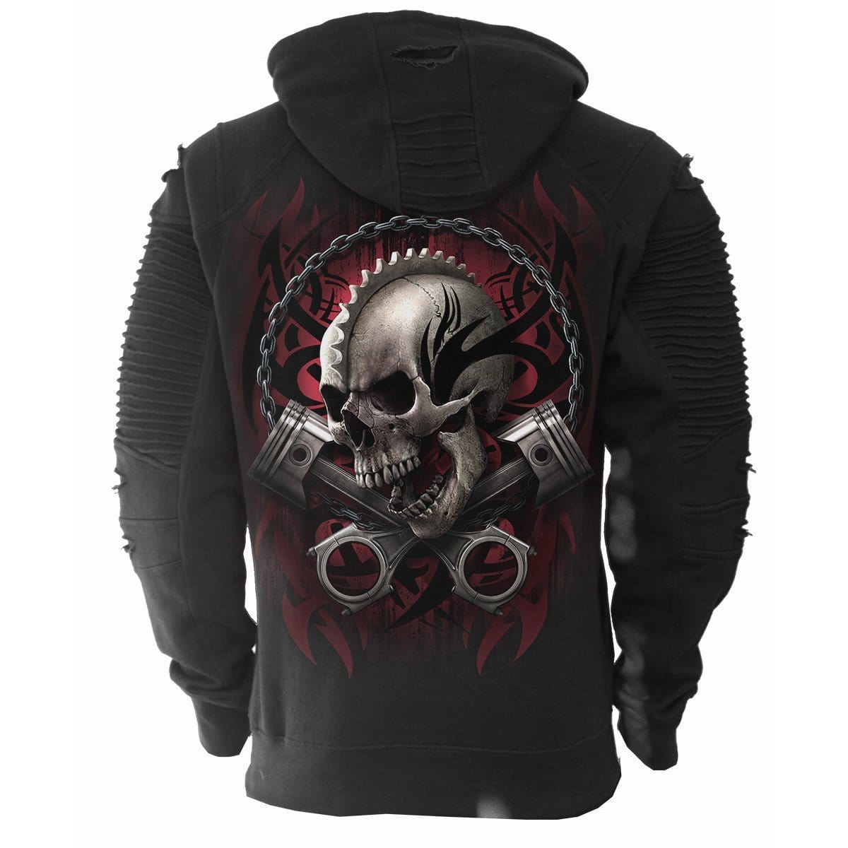 SOUL RIDER - Premuim Biker Fashion Mens Hoodie - Spiral USA