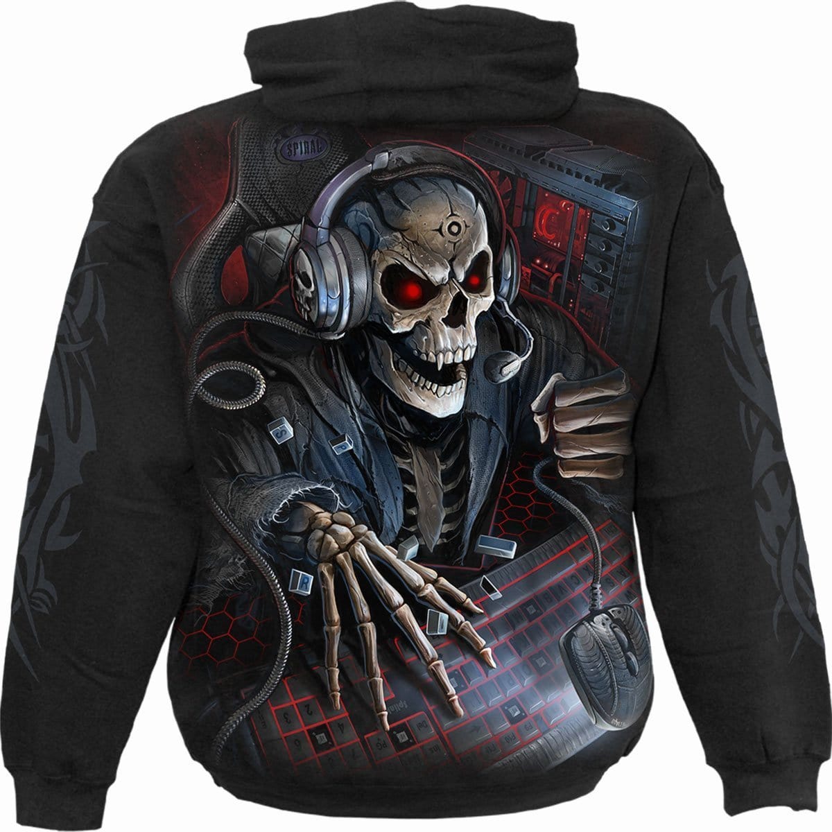 PC GAMER - Kids Hoody Black - Spiral USA