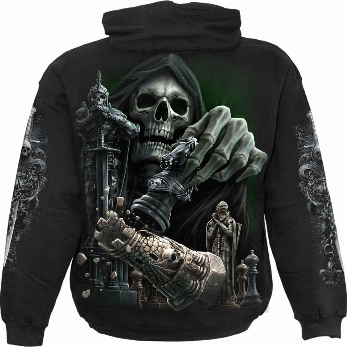 CHECKMATE - Hoody Black - Spiral USA