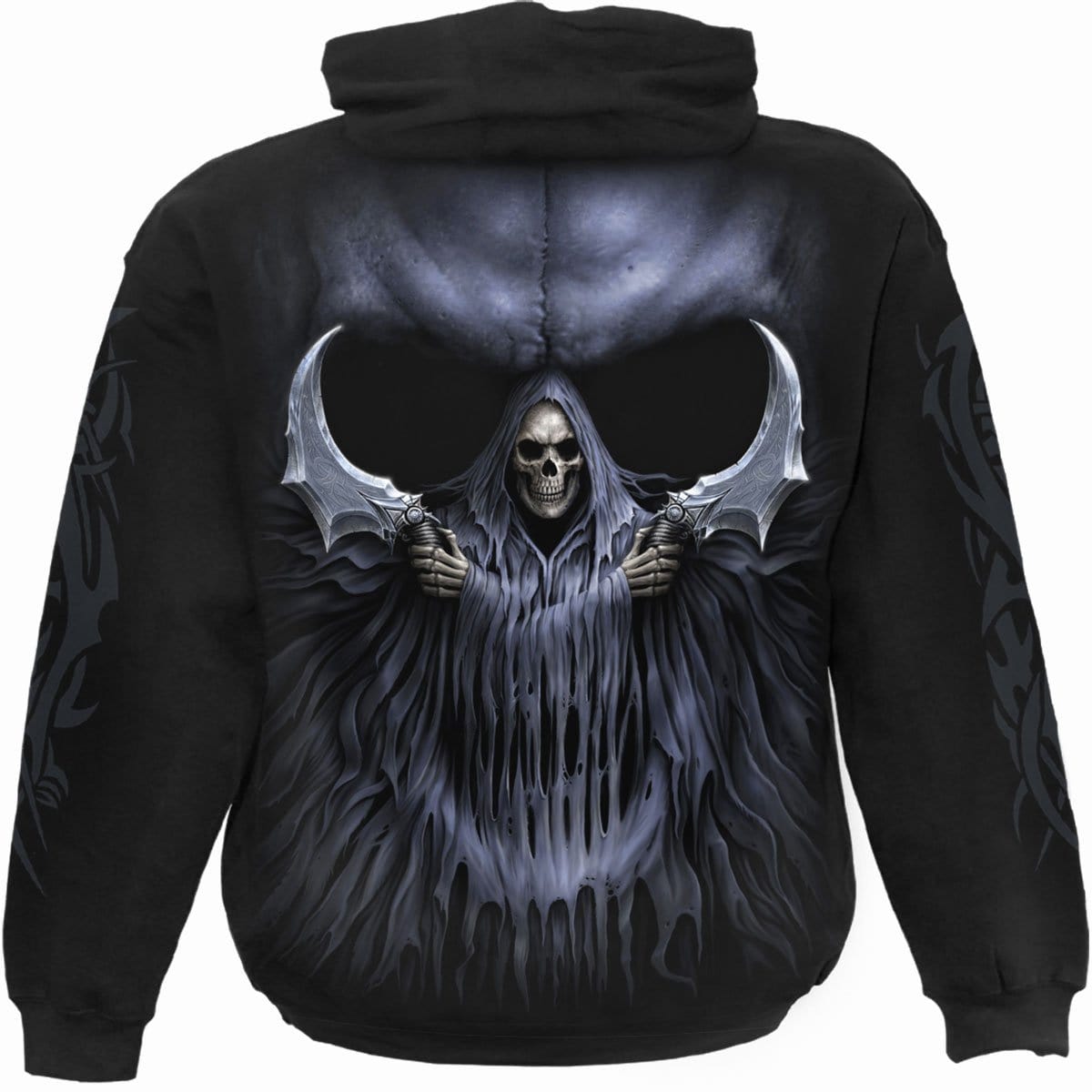 DOUBLE DEATH - Hoody Black - Spiral USA