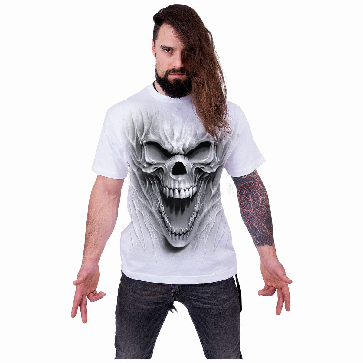 BEAST WITHIN - T-Shirt White - Spiral USA