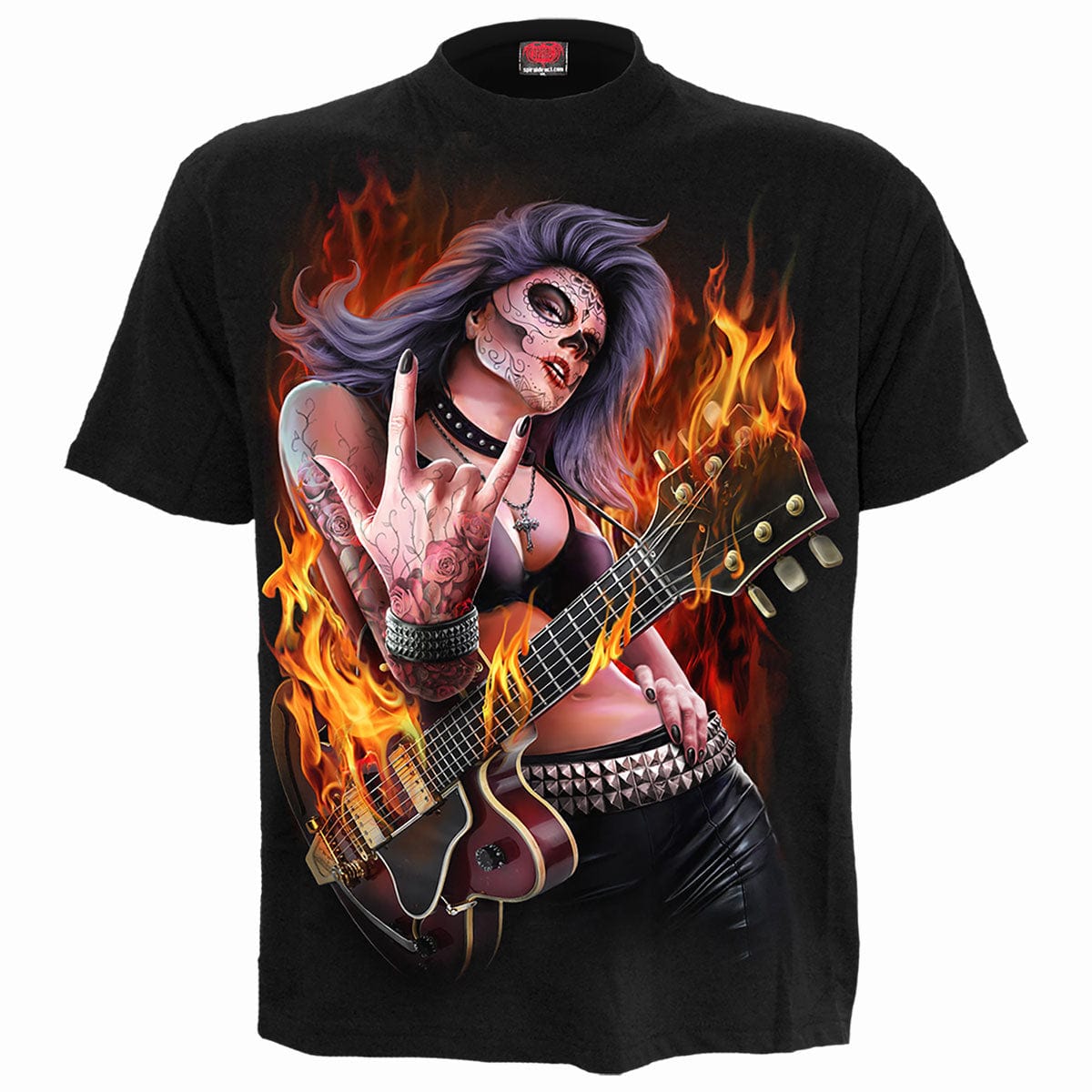 ROCKING THE DEAD - T-Shirt Black