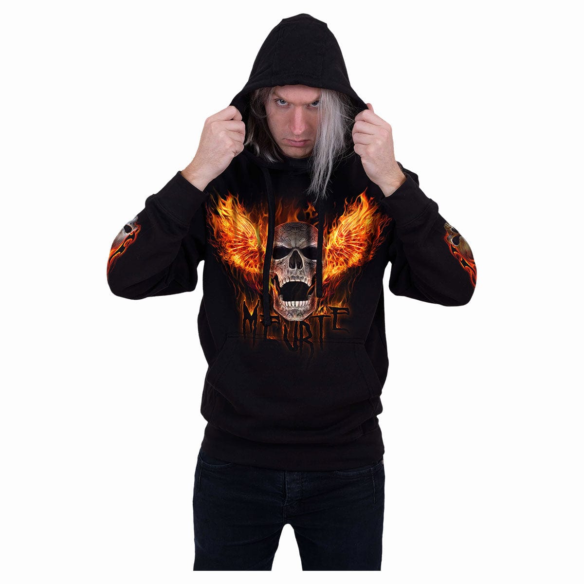 ROCKING THE DEAD - Hoody Black - Spiral USA