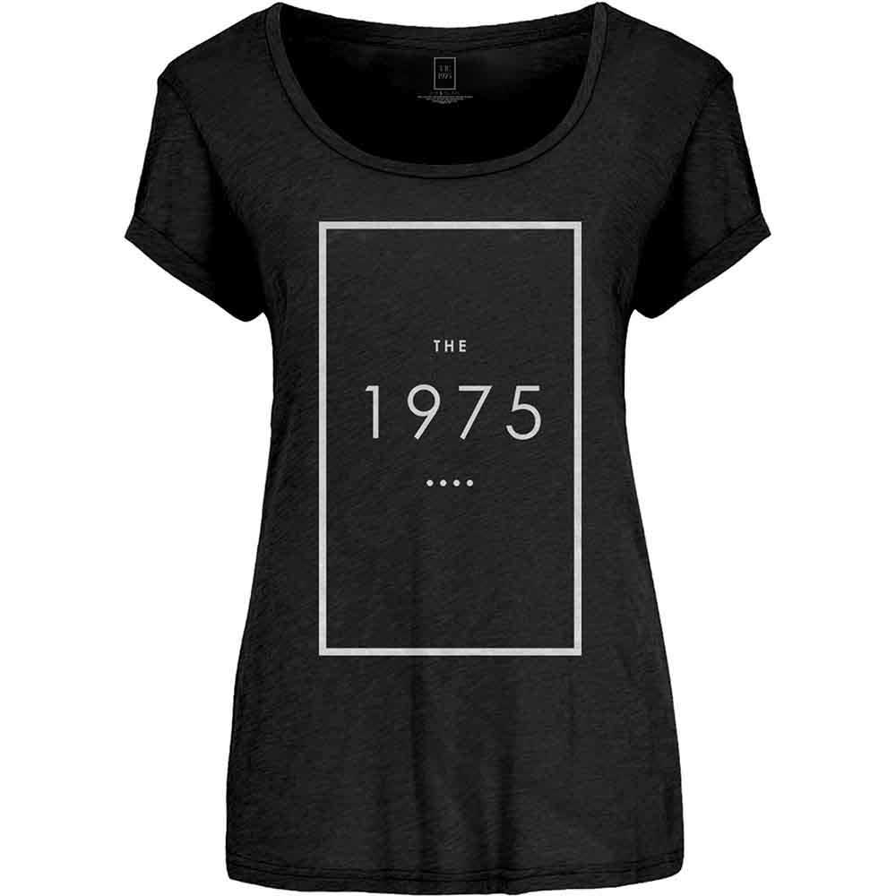 THE 1975 - ORIGINAL LOGO - Ladies T-Shirt Black