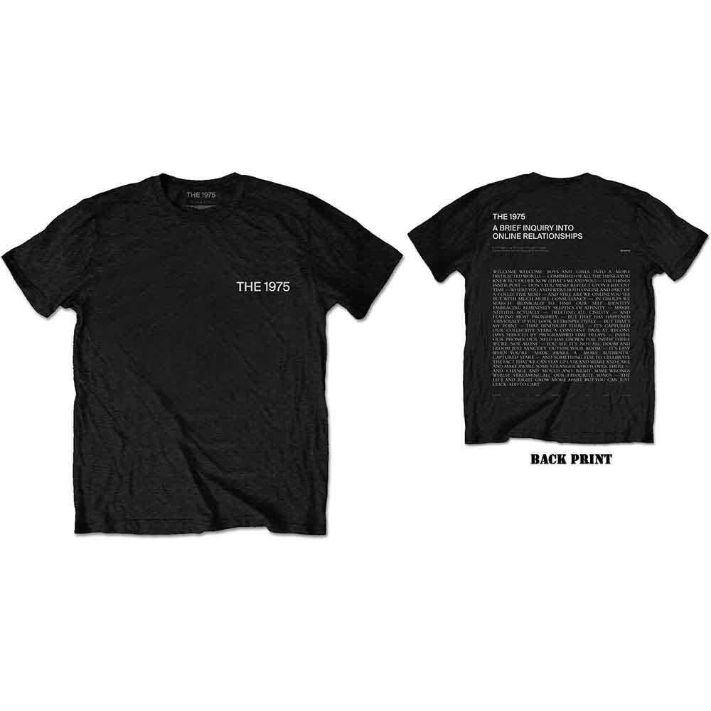 THE 1975 - ABIIOR WELCOME VERSION 2. - T-Shirt Black