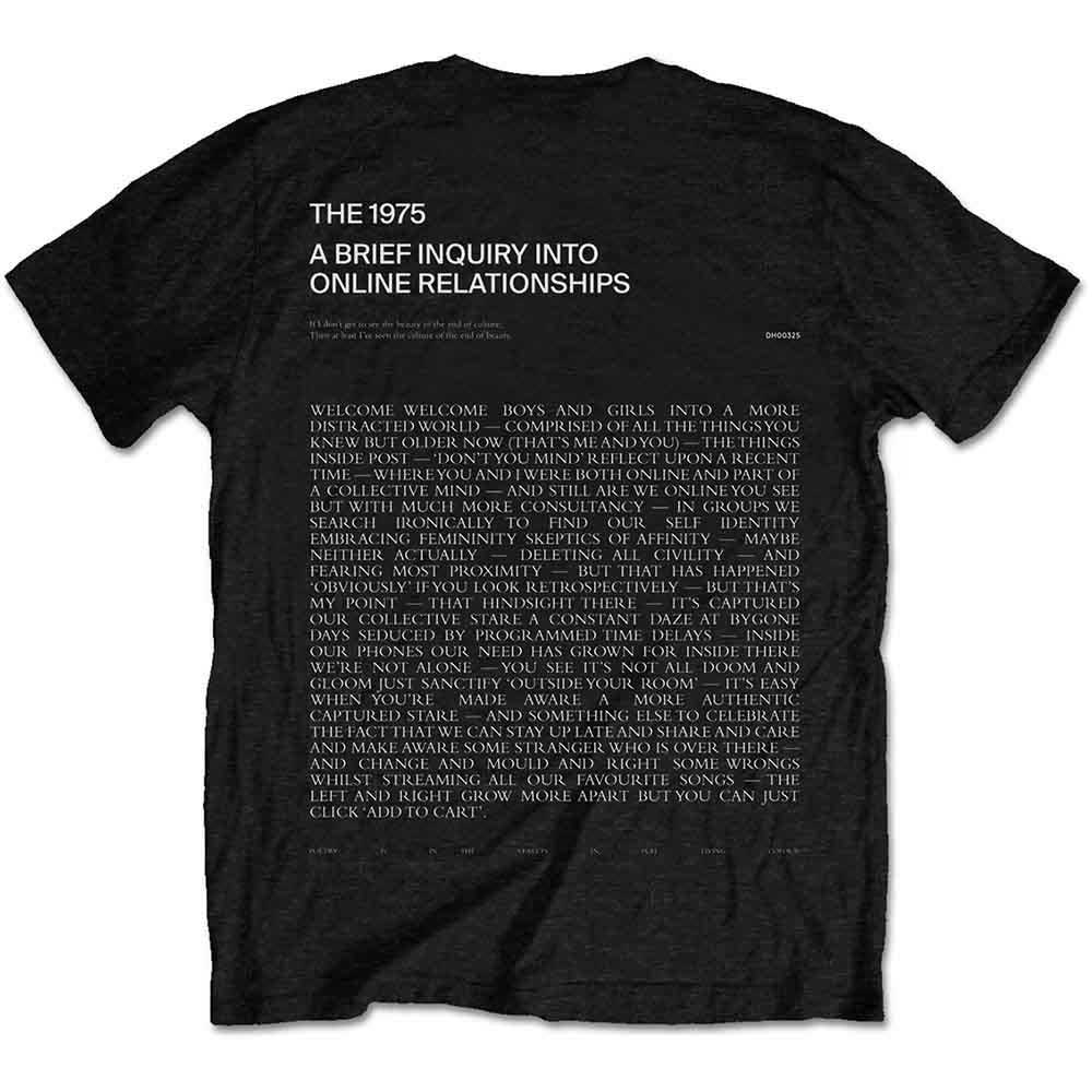 THE 1975 - ABIIOR WELCOME VERSION 2. - T-Shirt Black