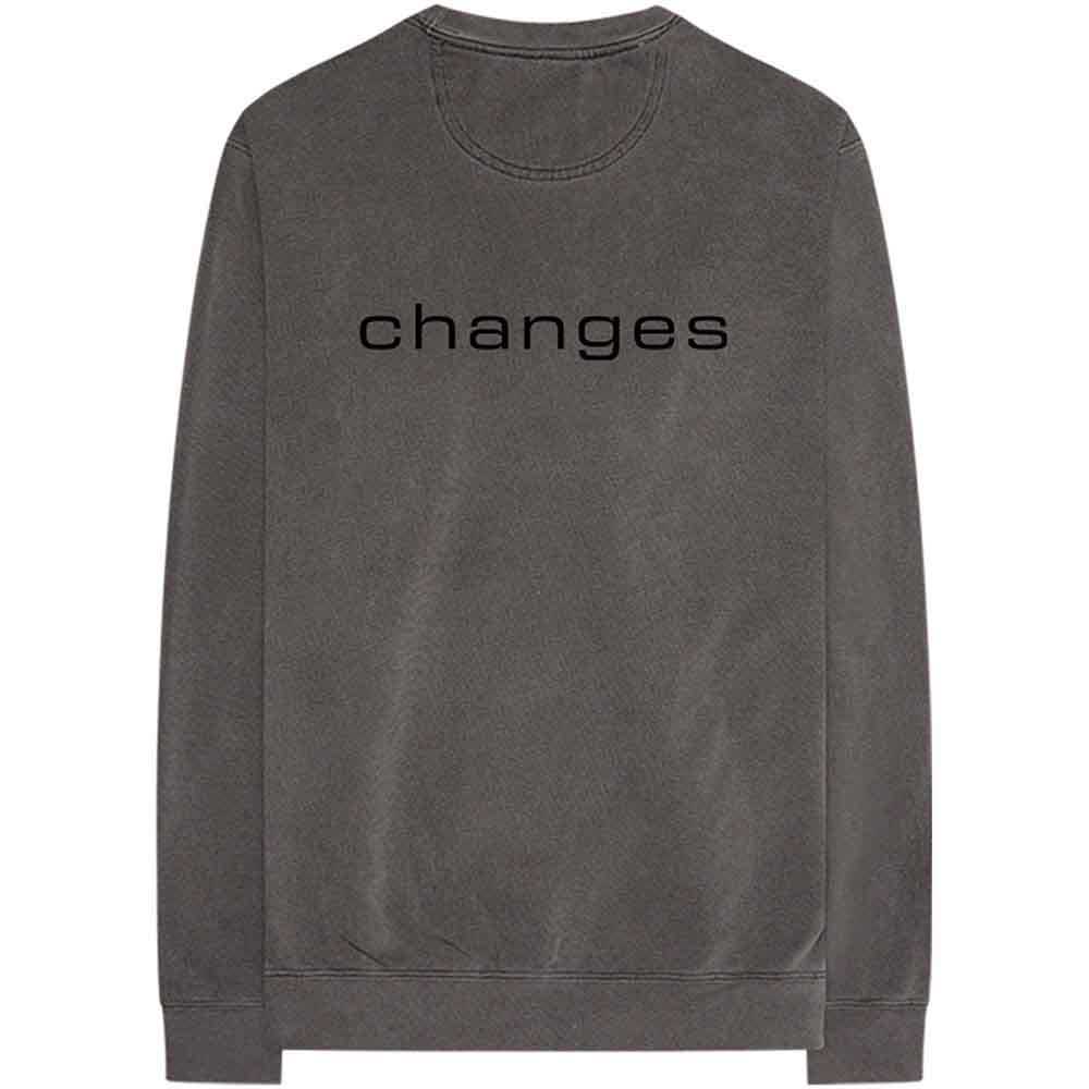 TUPAC - CHANGES SIDE PHOTO - Long Sleeve T-Shirt Grey