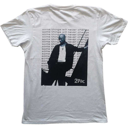 TUPAC - CHANGES BACK REPEAT - T-Shirt White