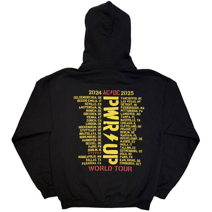 AC/DC - LIGHTNING BOLT WORLD TOUR '24-'25 - Pullover Hoodie Black
