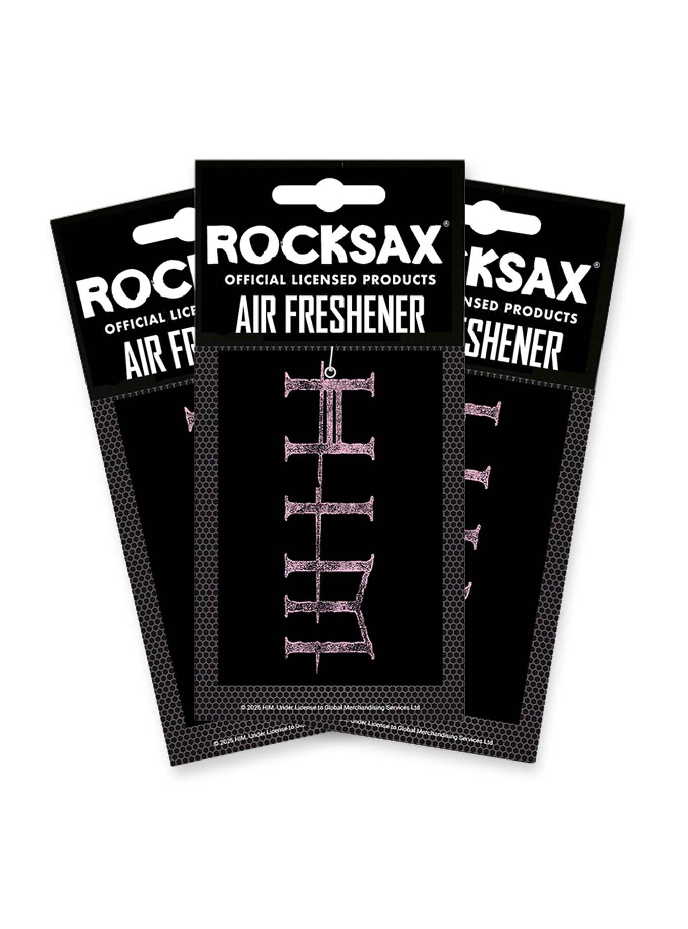 Rocksax HIM Air Freshener Multipack (3 Units) - Logo