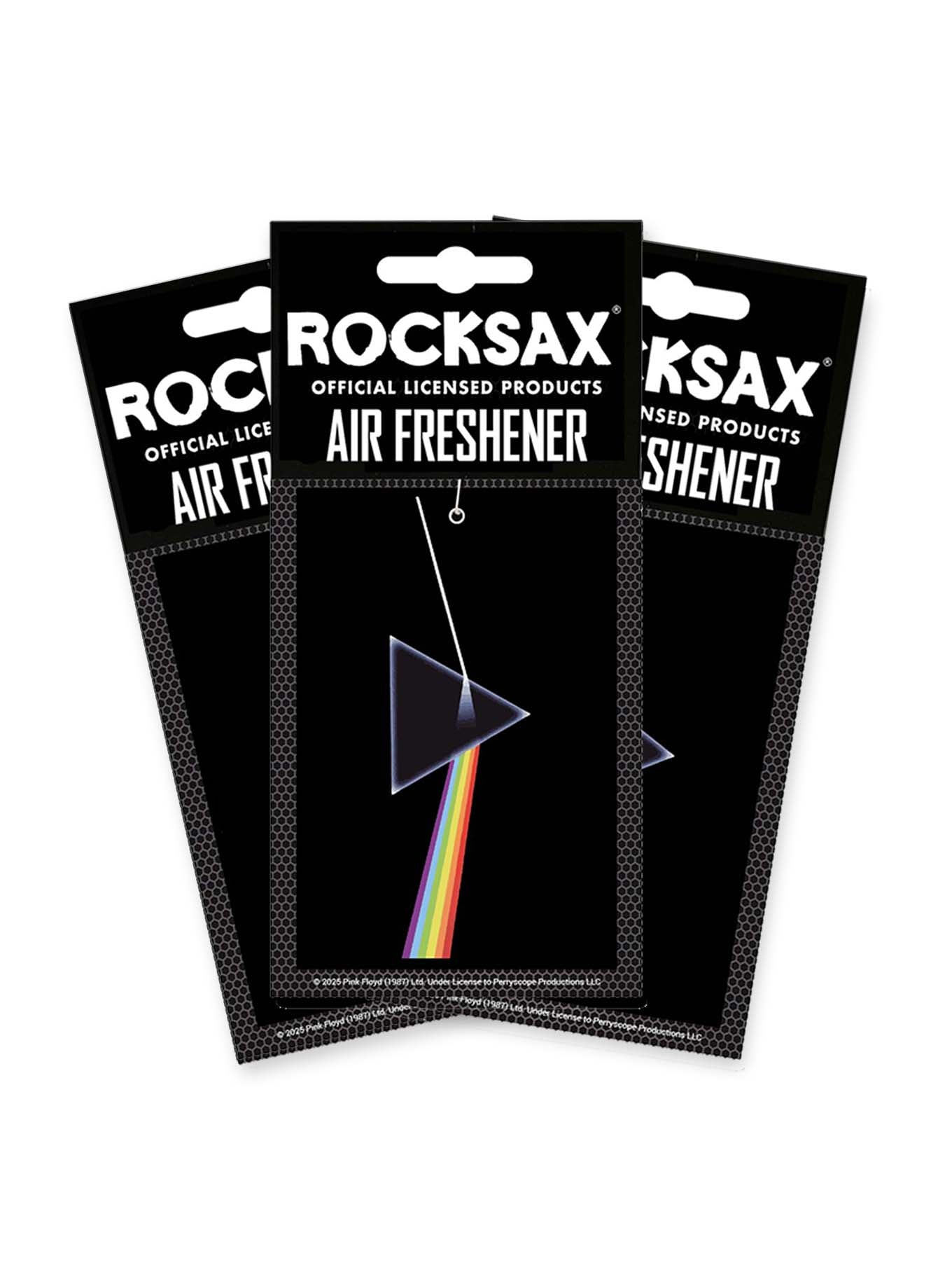 Rocksax Pink Floyd Air Freshener Multipack (3 Units) - Darkside