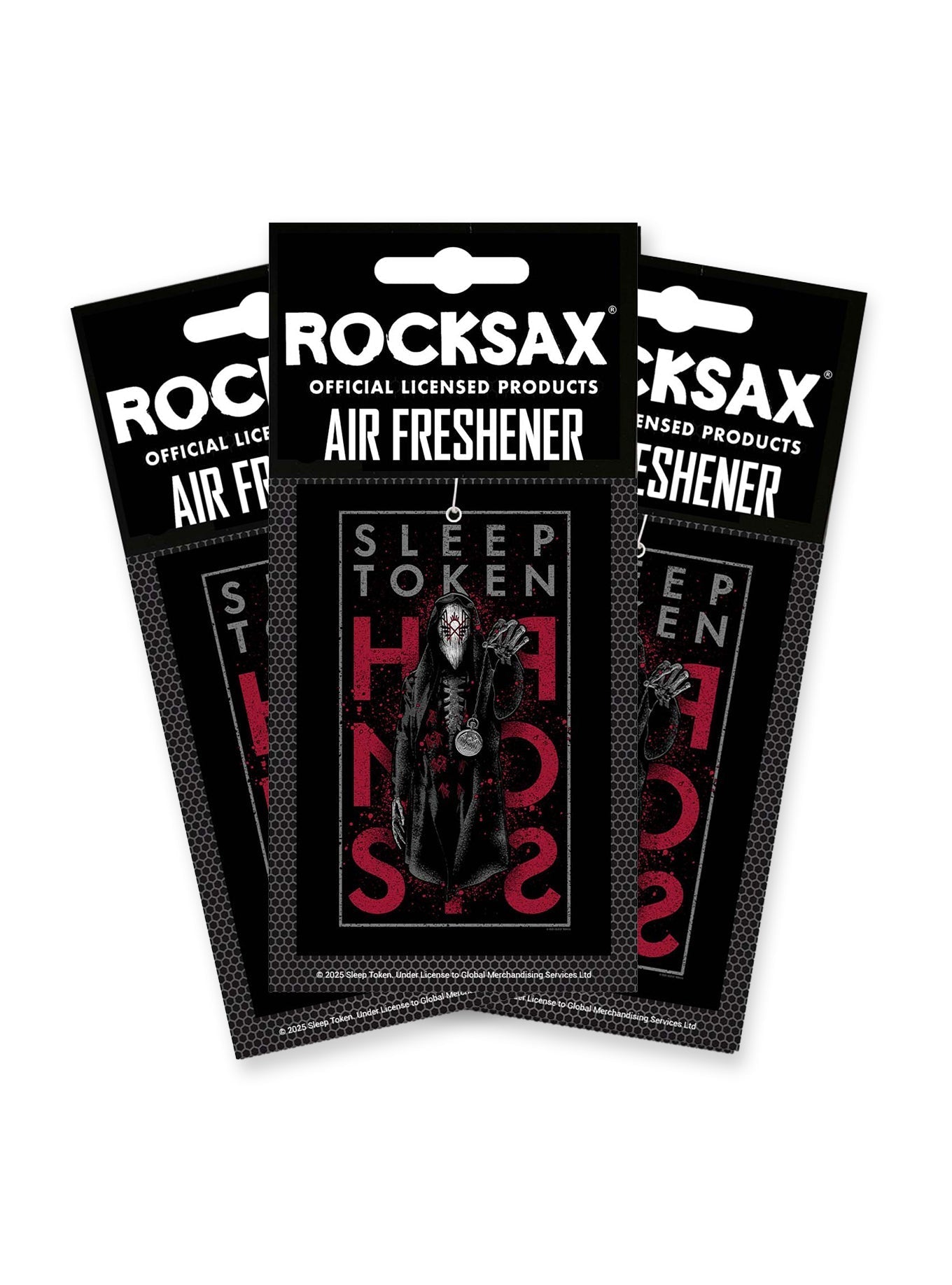 Rocksax Sleep Token Air Freshener Multipack (3 Units) - Love