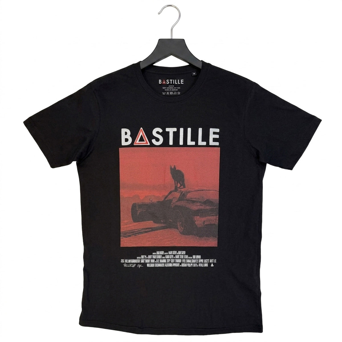 BASTILLE - BAD BLOOD WOLF - Carbon T-Shirt Black