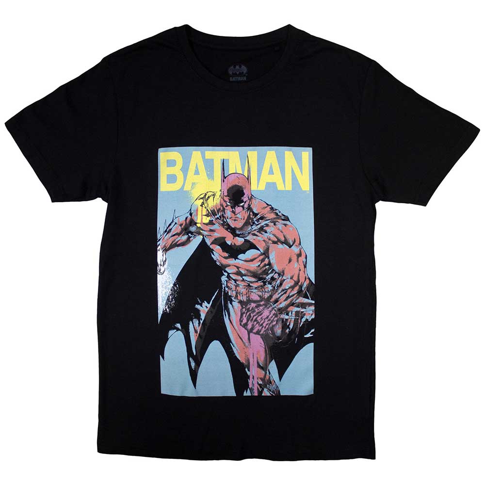 DC COMICS - BATMAN - POP COLOURS - T-Shirt Black