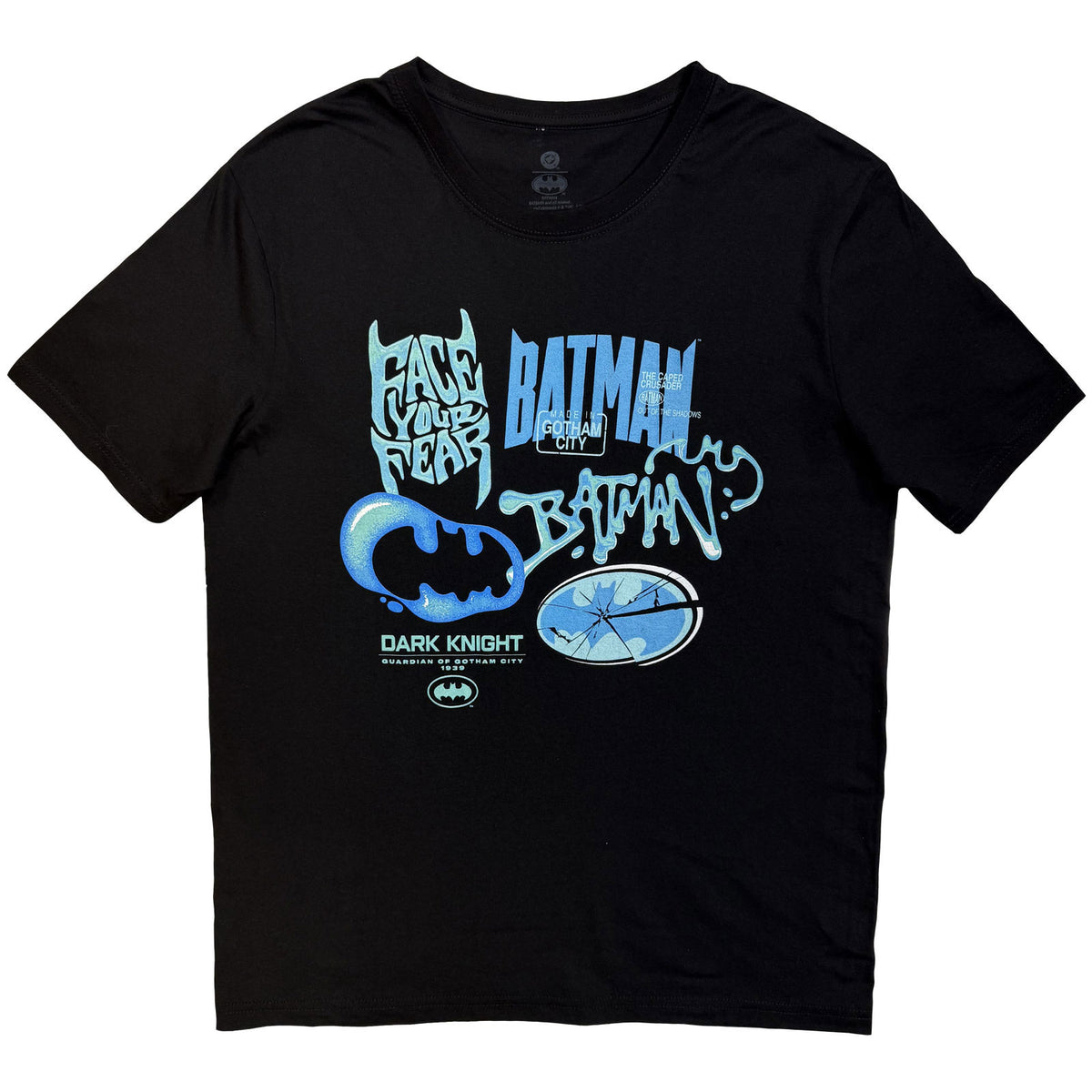 DC COMICS - BATMAN FACE YOUR FEAR - T-Shirt Black