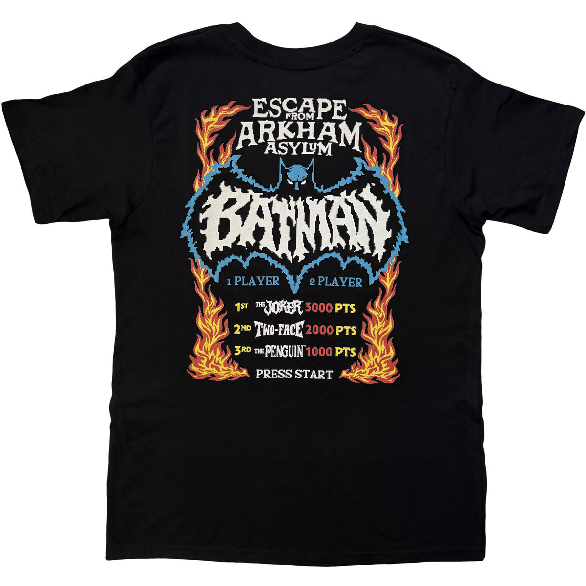 DC COMICS - BATMAN ESCAPE FROM ARKHAM - T-Shirt Black