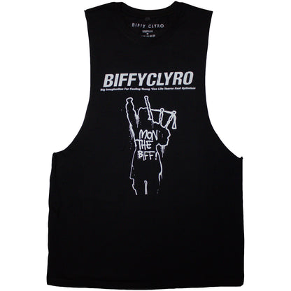 BIFFY CLYRO - BIG IMAGINATION - Vest T-Shirt Black