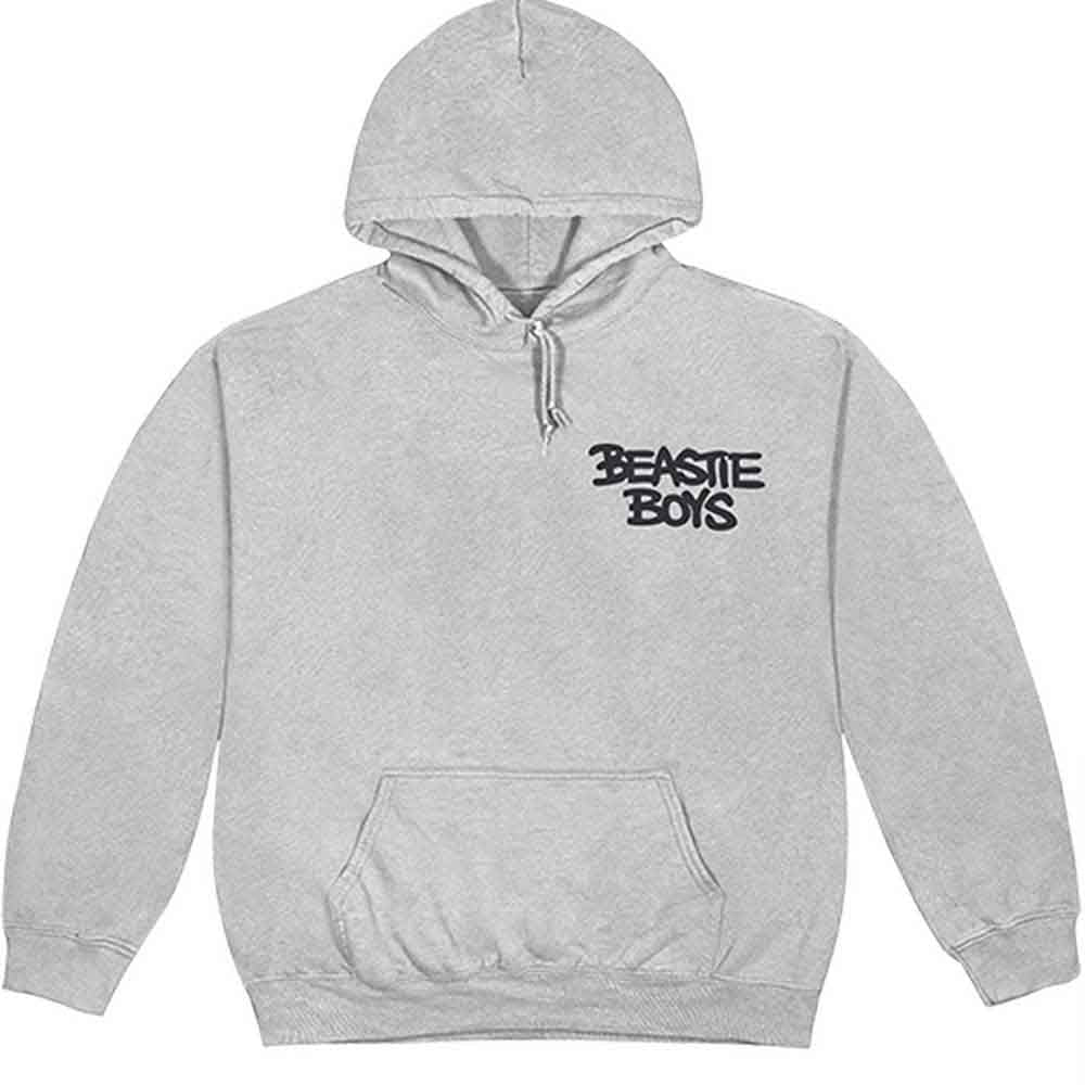 THE BEASTIE BOYS - CHECK YOUR HEAD - Pullover Hoodie Grey