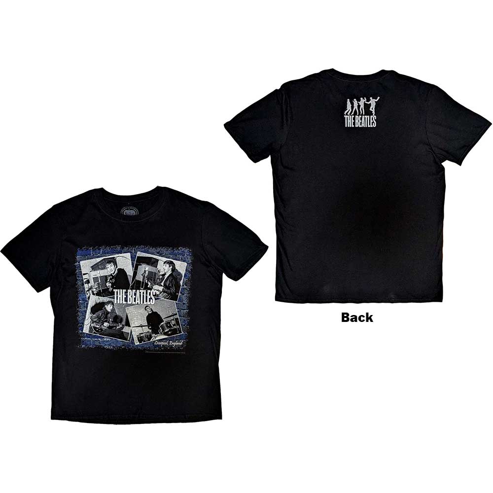 THE BEATLES - AT THE CAVERN - T-Shirt Black