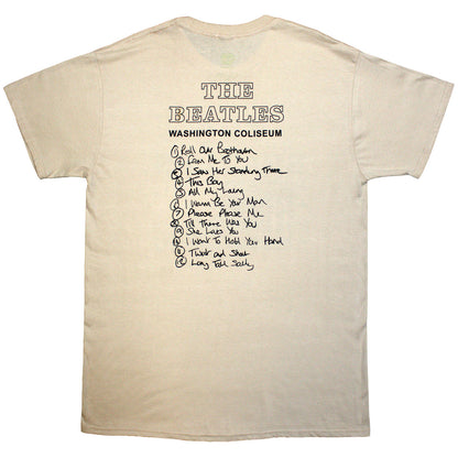 THE BEATLES - WASHINGTON '64 PROMO & SETLIST - T-Shirt Neutral