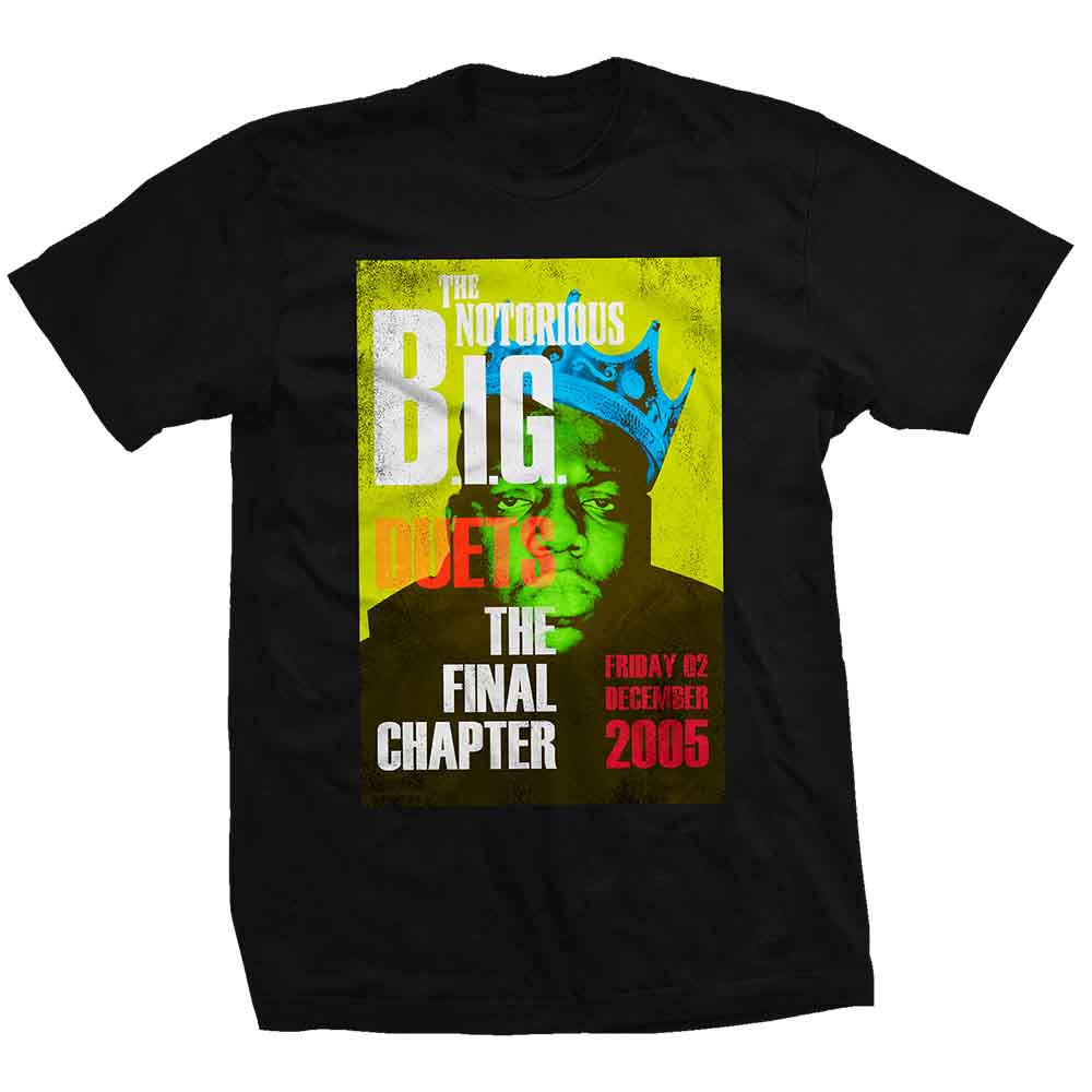 BIGGIE SMALLS - FINAL CHAPTER - T-Shirt Black