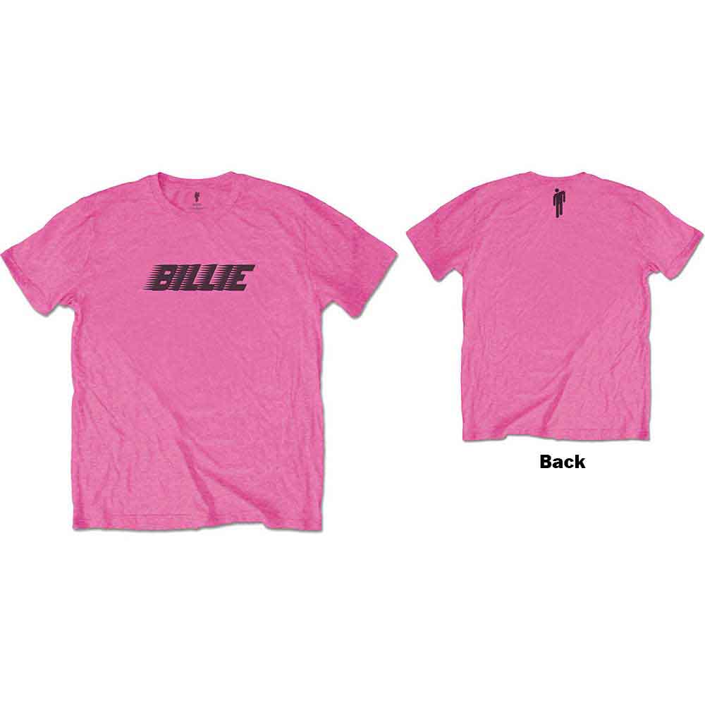 BILLIE EILISH - RACER LOGO & BLOHSH - Kids T-Shirt Pink