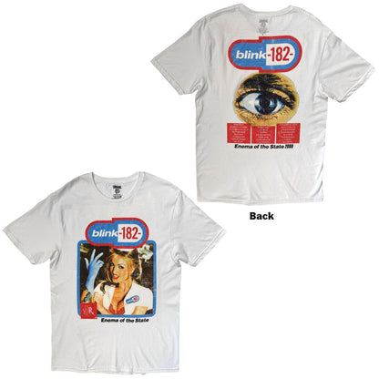 BLINK-182 - ENEMA OF THE STATE - T-Shirt White